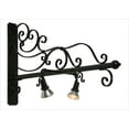 thumbnail image 1 of Meyda Tiffany 99397 Nimske 30" Wide 2 Light Hanging Sign Bracket - Black, 1 of 2