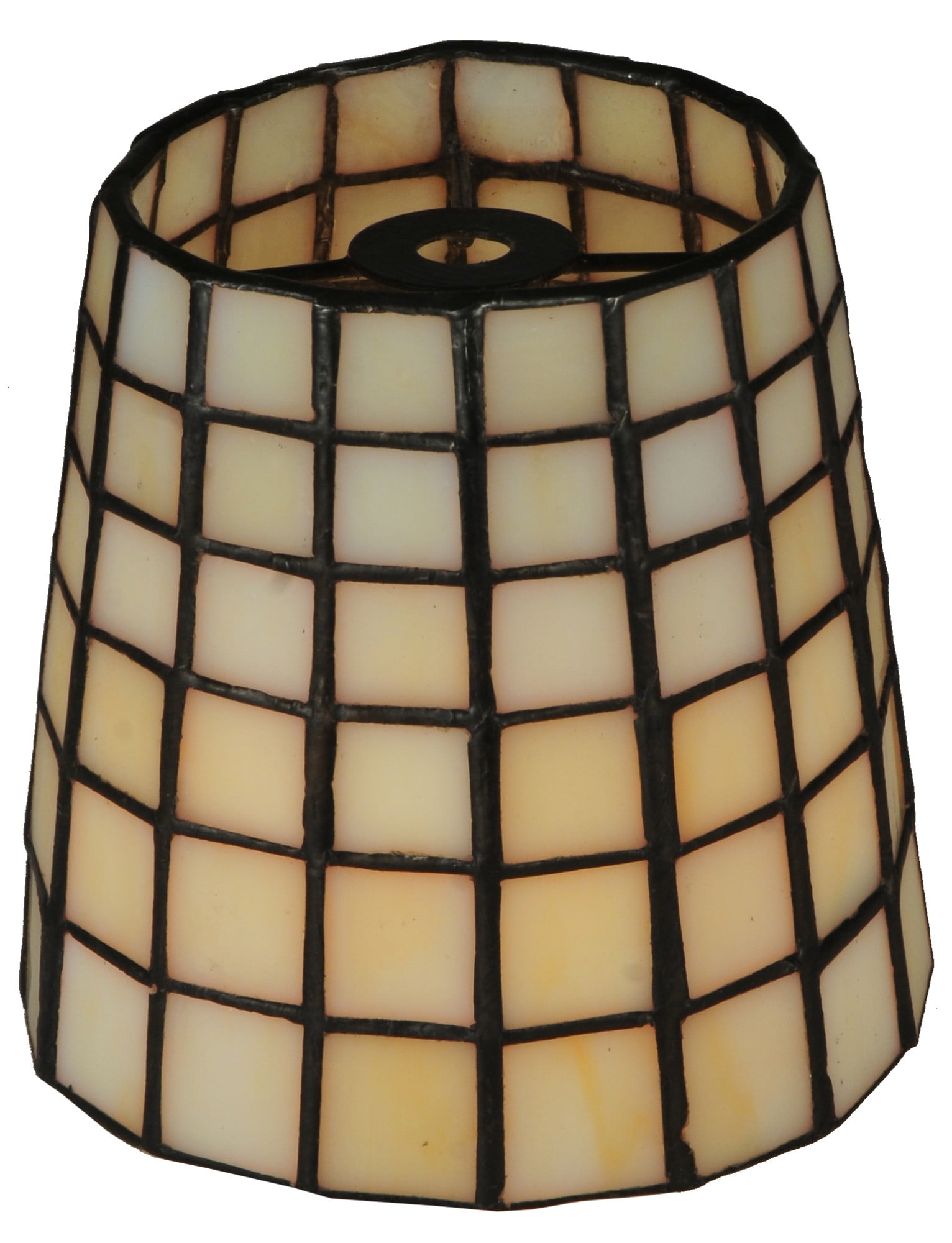 Geometric Glass 4" x 4" Replacement Shade