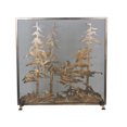thumbnail image 1 of Meyda Tiffany 99766 Mesh Screen Fire Screen From The Tall Pines Collection - Brown, 1 of 1