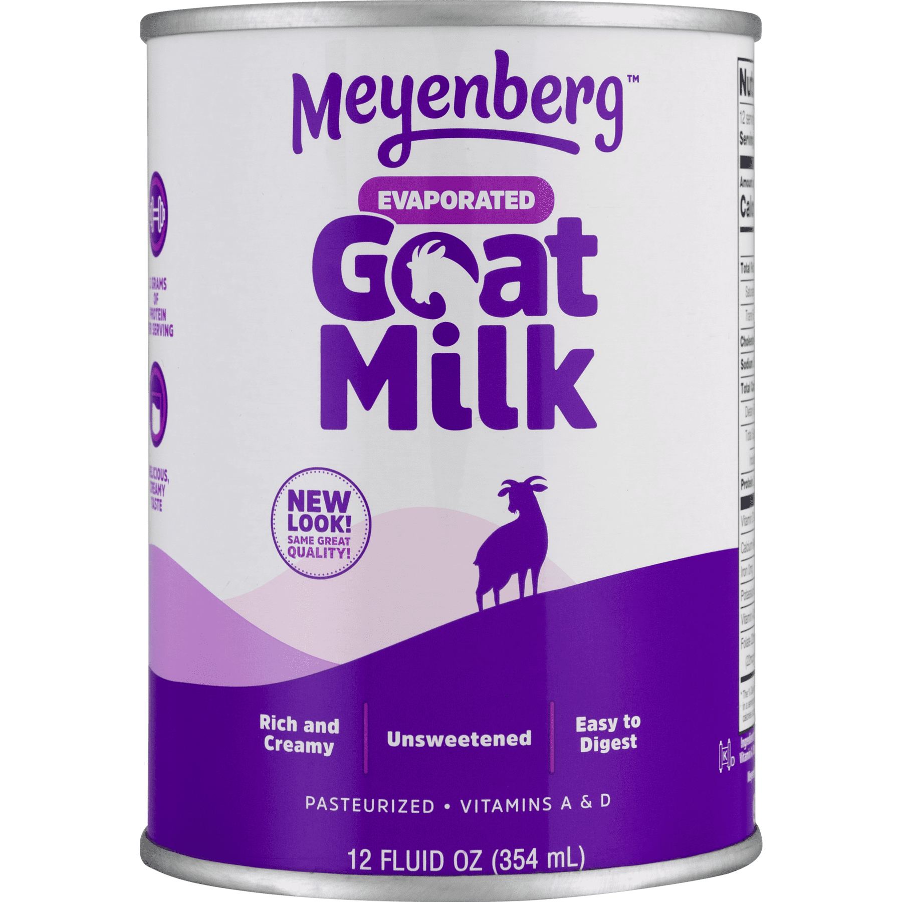 Meyenberg Evaporated Vitamin D Goat Milk, 12 fl oz