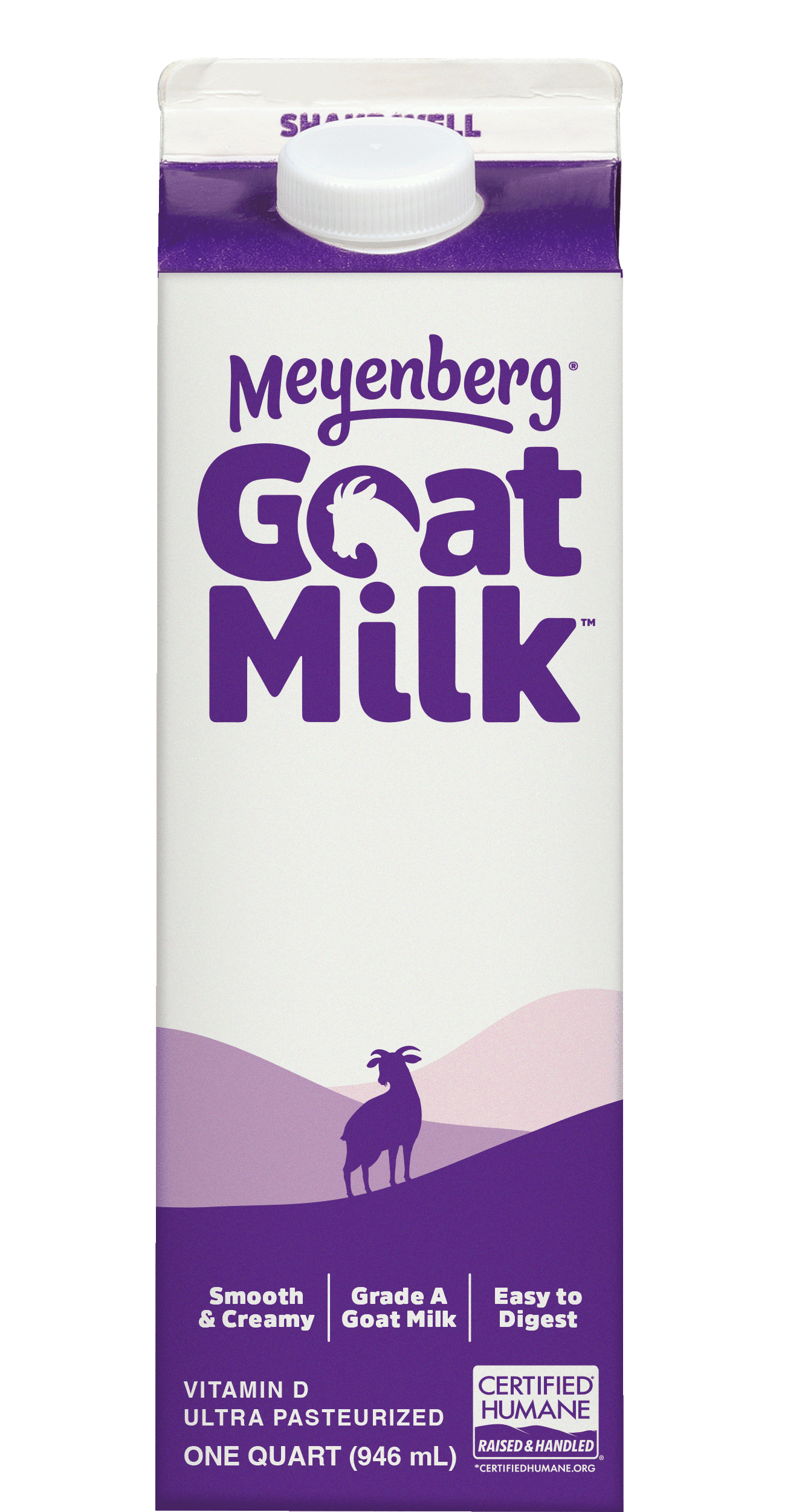Meyenberg Fresh Whole Goat Milk, Ultra Pasteurized, Plain 32 fl oz