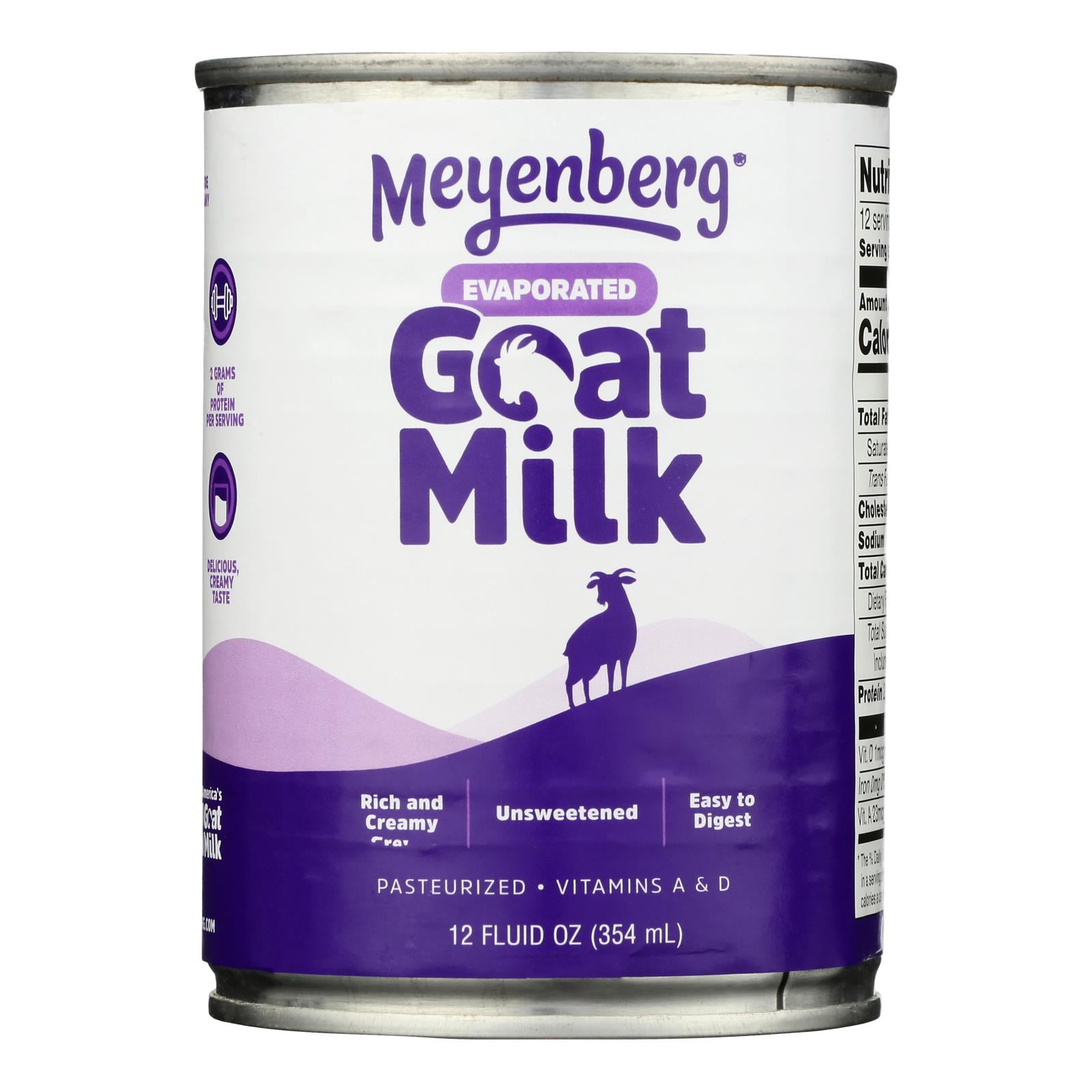 Meyenberg Goat Milk Evaporated-12 x 12 oz