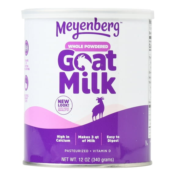 Meyenberg Whole Powdered Goat Milk Vitamin D, 12 oz
