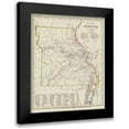 thumbnail image 1 of Meyer 15x18 Black Modern Framed Museum Art Print Titled - Missouri - Meyer 1845, 1 of 5