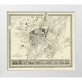 thumbnail image 1 of Meyer 17x15 White Modern Wood Framed Museum Art Print Titled - Munich Germany - Meyer 1860, 1 of 4