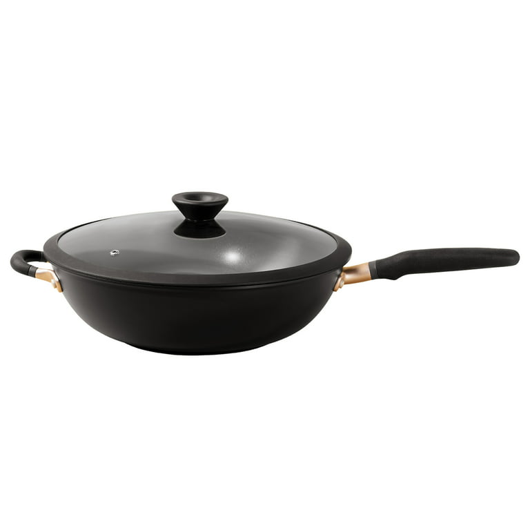 Meyer Cookware - Accent Nonstick Stirfry with Glass Lid
