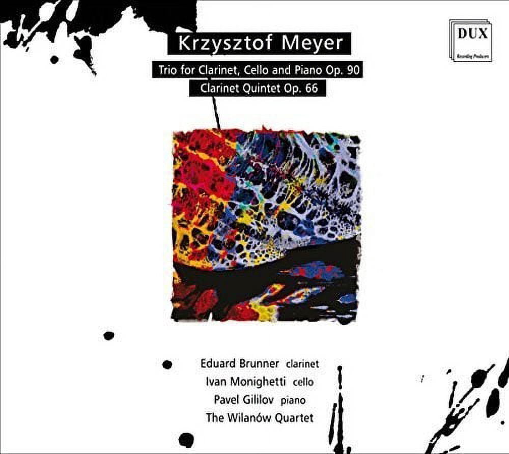 Meyer / Brunner / Monighetti - Trio For Clarinet, Cello And Piano, Op. 90 - Clarinet Quintet, Op. 66 - Music & Performance - CD
