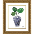 thumbnail image 1 of Meyer, Jill 12x14 Gold Ornate Wood Framed with Double Matting Museum Art Print Titled - In Your Vase III, 1 of 4