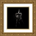 thumbnail image 1 of Meyer, Marc 26x26 Gold Ornate Wood Framed with Double Matting Museum Art Print Titled - The Dancers - 1348, 1 of 4