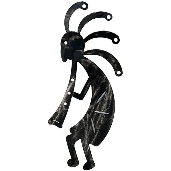 Meyerdirk Art Koko Baby Metal Decor, Aged Black