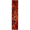 thumbnail image 1 of Meyerdirk Art Reverse Lashes Metal Decor, Candy Orange, 1 of 1