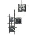 thumbnail image 1 of Meyerdirk Art Satellite Squares Metal Decor, Silver, 1 of 7
