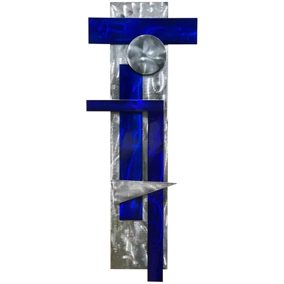 Meyerdirk Art The Carpenter Metal Decor, Candy Blue