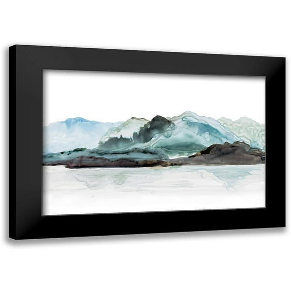 Meyers, Rebecca 14x11 Black Modern Framed Museum Art Print Titled - Island Dream