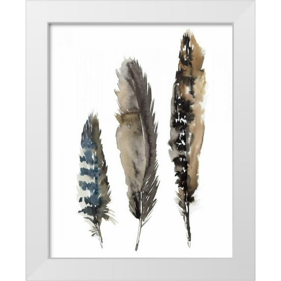 Meyers, Rebecca 15x18 White Modern Wood Framed Museum Art Print Titled - A Light Touch I