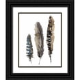 thumbnail image 1 of Meyers, Rebecca 20x24 Black Ornate Wood Framed with Double Matting Museum Art Print Titled - A Light Touch I, 1 of 4