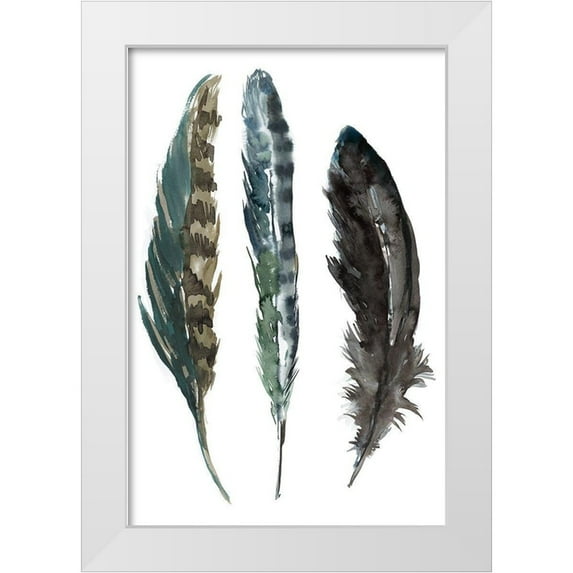 Meyers, Rebecca 23x32 White Modern Wood Framed Museum Art Print Titled - Standing Up II