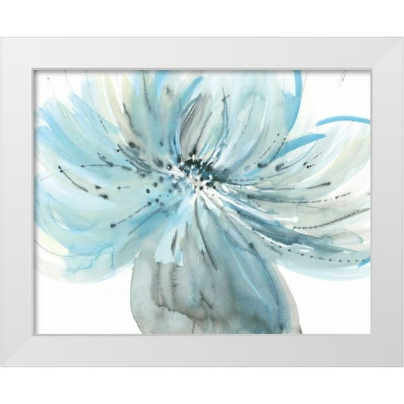 Meyers, Rebecca 24x20 White Modern Wood Framed Museum Art Print Titled - A Grand Bloom