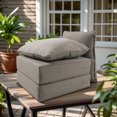 thumbnail image 1 of Opohoro Outdoor Deep Seat Cushion Set, 24"x24"x6", Water Resistant & UV Resistant Comfortable Furniture Cushions for Patio Chair, Sofa, Loveseat, 1 of 12