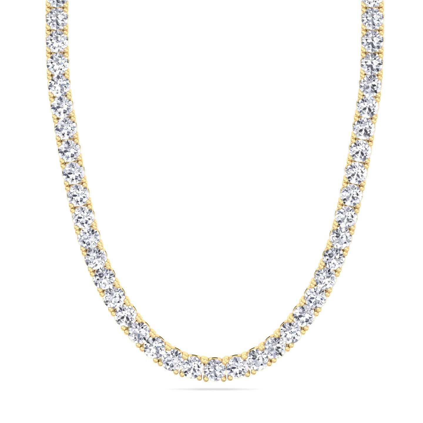 Embrace 0.12ct Solitaire Diamond Necklace in 18K Gold – AITCHES