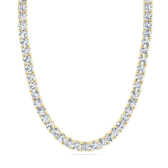 Meyul - 12 Carat Men's Diamond Tennis Necklace Chain