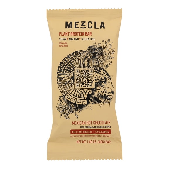 Mezcla - Mexican Hot Chocolate Bar - 1.4 Oz, Case of 12