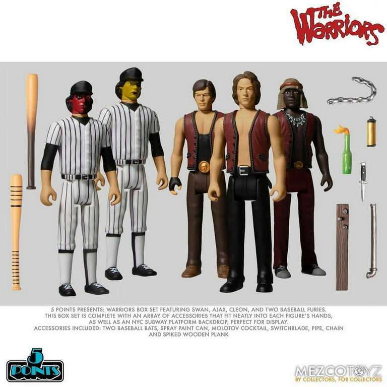 Mezco 5 Points: The Warrios - Warriors Box Set Action Figure