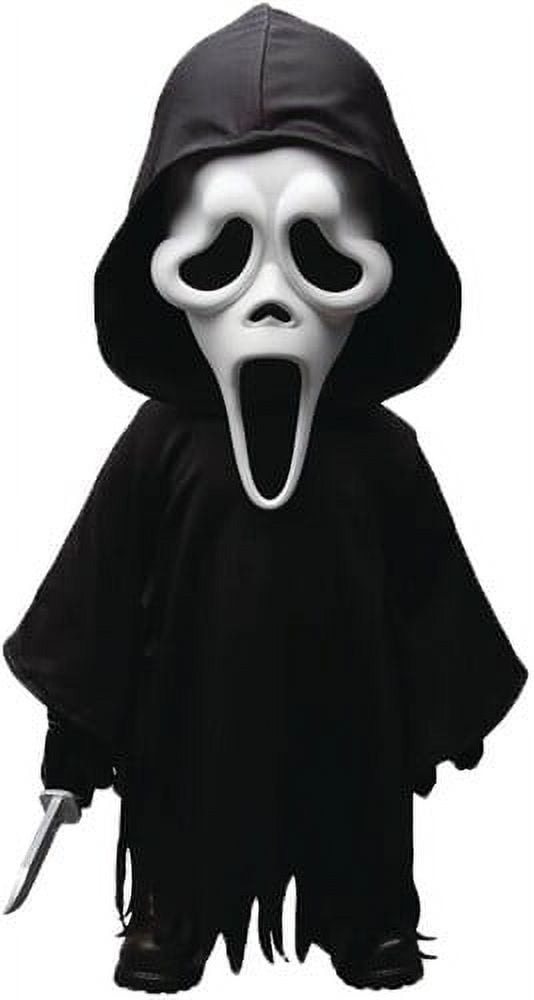 Mezco Mega Scale Ghost Face Figure - 15 Inch Collectible Horror Movie Action Figure
