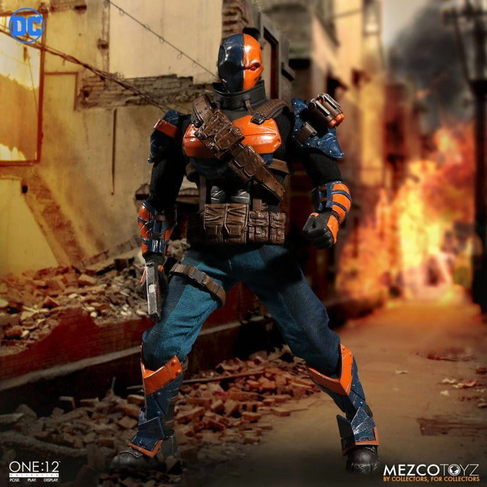 開封品　mezco one12 デスストローク Mezco One 12 DC Universe Deathstroke Action Figure - Walmart.com