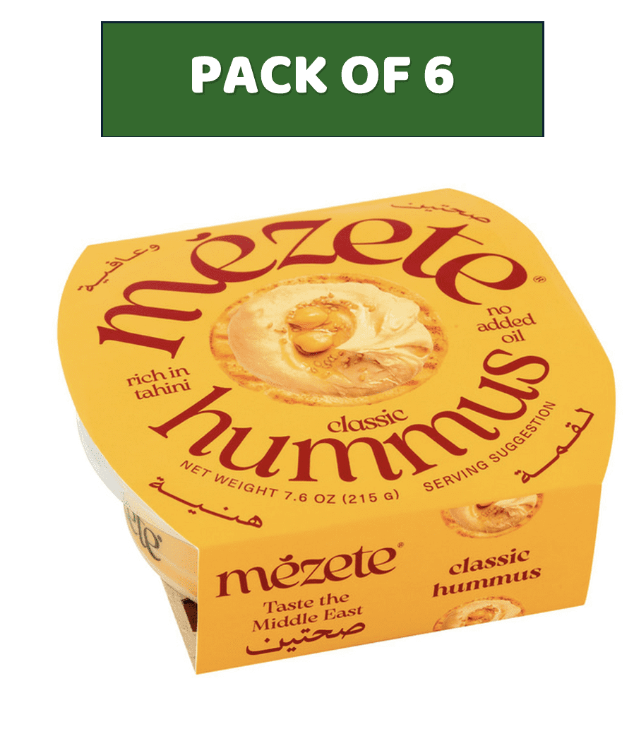 Mezete Classic Hummus 7.6oz Case of 6