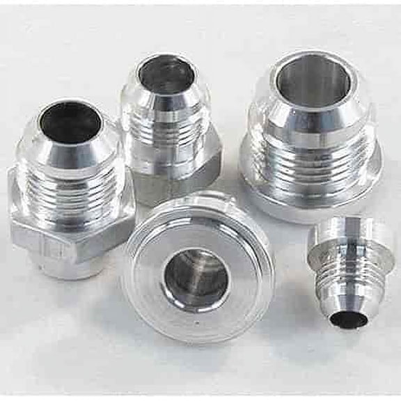 Meziere WF16MA -16 AN Male Aluminum Weld-in Fitting
