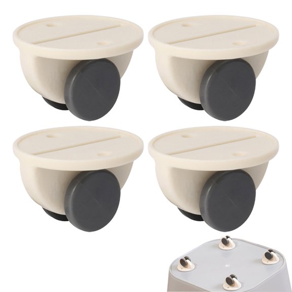 MezoJaoie Adhesive Caster Wheels Box Caster Wheels Mini Sticky Wheels Mini Casters Set Of 4 Non Swivel Caster Wheels For Storage Box Trash Can Moving Carton