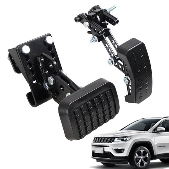 MezoJaoie Brake Pedal Extension Pad Short Drivers Adjustable Brake Pedals Extender Lightweight Auto Vehicles Accelerator Extension Pad for Enhanced Driving Comfort