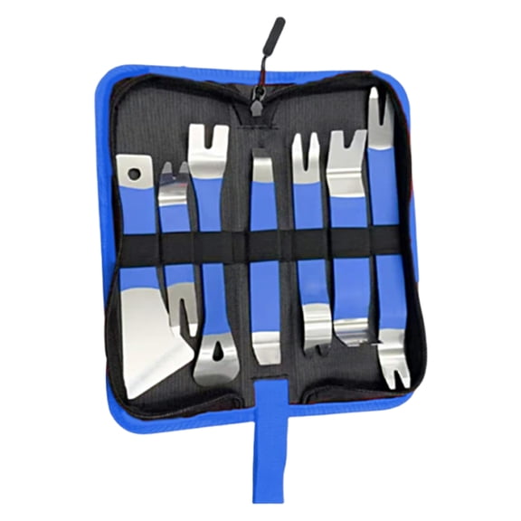 MezoJaoie Car Trim Removal Tool 7-Piece Body Panel Removal Tool for Auto Automotive Disassembly Accessories for Men Beginner Upholstery Dashboard Audio Automobile Upgrade Door judicious