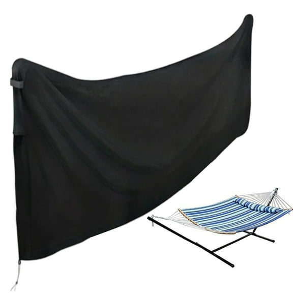 MezoJaoie Hammock Rain Cover Water-Resistant Canopy Weatherproof Hammock Cover with Adjustable Cord for Truck RV Backpacking Hiking Backyard Porch Patio applied