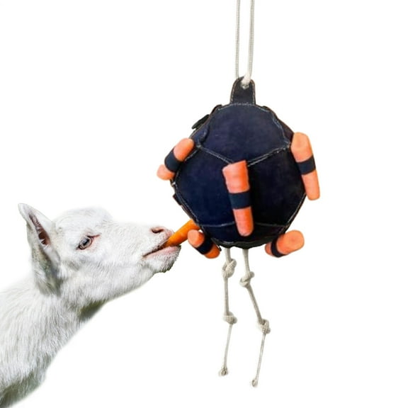 MezoJaoie Hay Ball for Horses Slow Feed Carrot Ball Feeder Interactive Boredom Buster Funny Stress Reliever for Feeding Avoid Boredom Horse Cattle Sheep Farm Goat fabulous