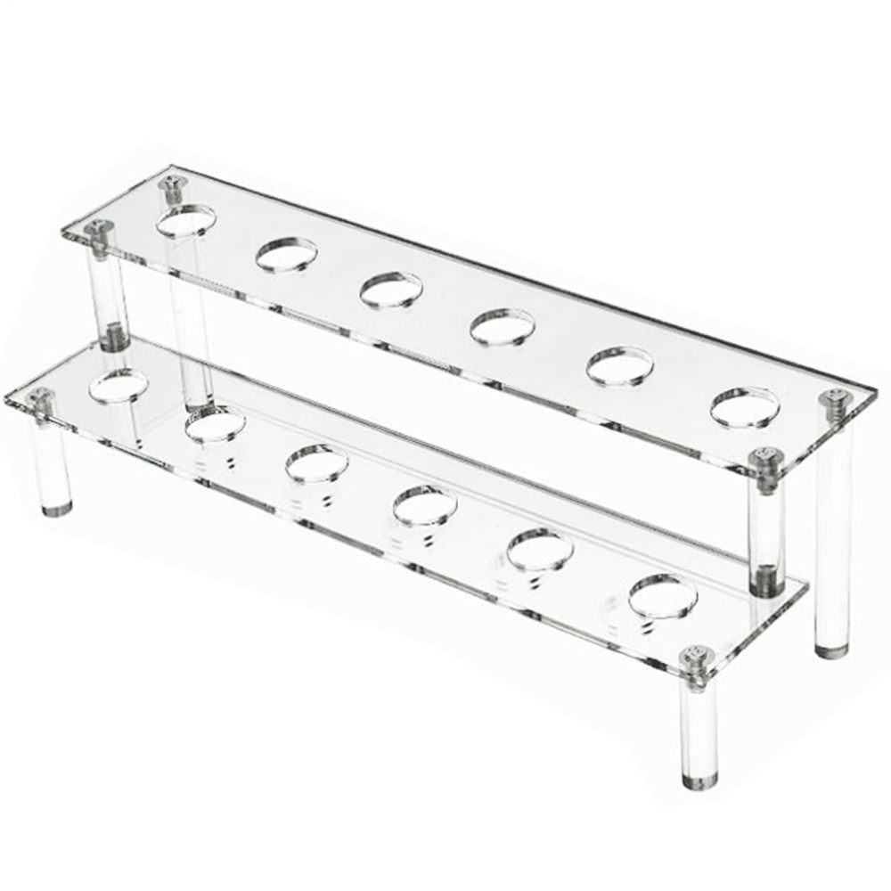 MezoJaoie Ice Cream Cone Holder Stand 12-Hole Acrylic Cone Holders for ...
