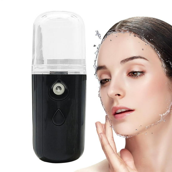 MezoJaoie Nano Mister 30ml Water Tank Hydrating Nano Face Humidifier Handy Portable Mist Sprayer USB Rechargeable Cool Mist Facial Steamer for Skin Care relaxing
