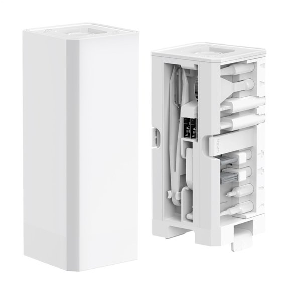 MezoJaoie Phone Port Cleaning Kit Portable Magnetic Case Cell Phone Charging Port Cleaning Tools for Earphones Tablets Computer Laptop Home Business Trip Dorm School Camping