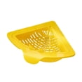 thumbnail image 1 of MezoJaoie Sink Drain Basket Anti-Clog Food Catcher Corner Sink Strainer Kitchen Food Catcher for Fruit Vegetable Noodle Washing Home Dorm Apartment Restaurant Family, 1 of 10