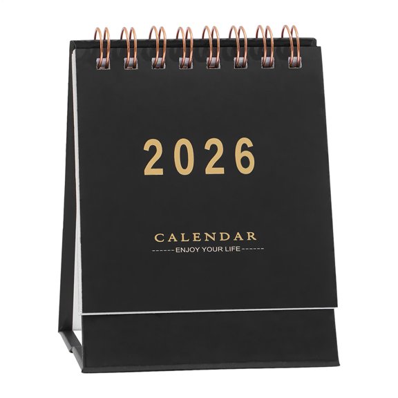 MezoJaoie Small Calendar for Desk Planner Calendar for Table Daily Planning Supplies for Tasks Appointments Dating Home Study Bedroom Living Room Office Workplace Nightstand Students