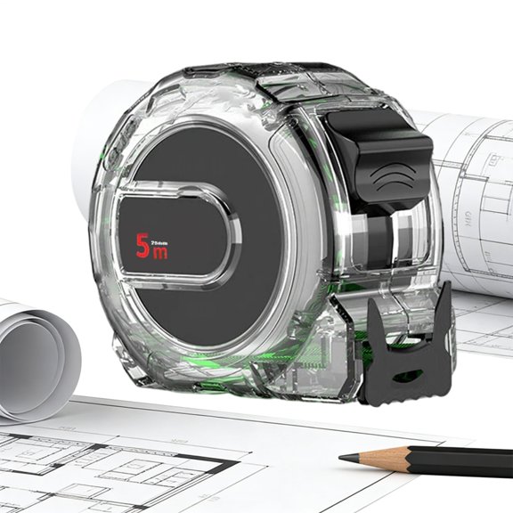 MezoJaoie Small Tape Measure Fluorescent Precision Ruler Ruler Distance Ruler Measuring Tool for Construction Engineering Home Improvement Interior Design Engineer