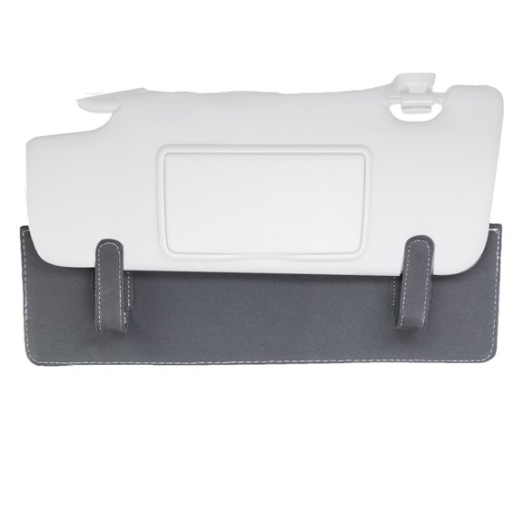 MezoJaoie Sun Visor Extender Leather Auto Visor Extender Sun Blocker Anti-glare Automotive Interior Sunvisor Extending Shade for Sedan RV Truck