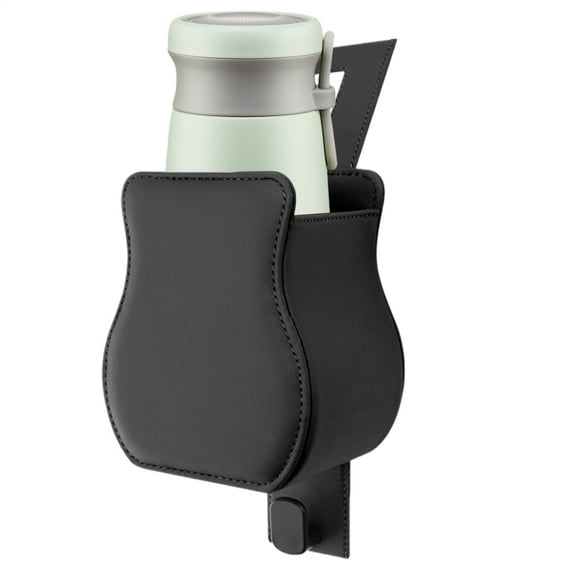 MezoJaoie Water Bottle Holder for Car Automotive Cup Holders Backseat Car Organizer Leather Box with Storage Hook for Auto Truck SUV Sedan RV Water Bottle Phone Keys Purse Umbrella Bag justifiable