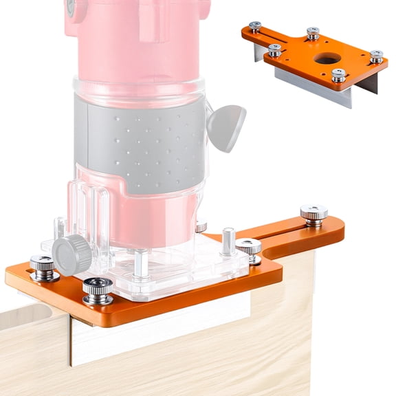 MezoJaoie Woodworking Round Corner Radius Templates Ergonomic Router Jig for Woodworking Adjustable Board Arc Slotting Tool Guide for Joiner Handmade Enthusiasts Professional Cabinet fashionable