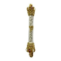 Mezuzah Door Jewish Metal Mezuza Gift Religious Scroll Home Mezuzah Judaica