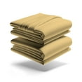 thumbnail image 1 of Mezzati Brushed Microfiber Bed Sheet Set - Ultra Soft and Lightweight for Ultimate Sleep Comfort, Wrinkle Free and Color Fade Resistant, 3pc Twin Gold, 1 of 5