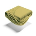 thumbnail image 1 of Mezzati Brushed Microfiber Fitted Sheet - Ultra Soft and Lightweight for Ultimate Sleep Comfort, Wrinkle Free and Color Fade Resistant (Green, Full), 1 of 5