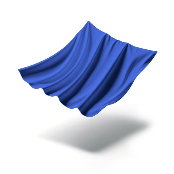 Mezzati Brushed Microfiber Flat Sheet - Ultra Soft and Lightweight for Ultimate Sleep Comfort, Wrinkle Free and Color Fade Resistant (Royal Blue, Full)