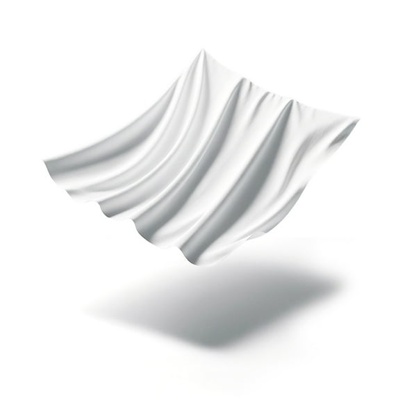 Mezzati Brushed Microfiber Flat Sheet - Ultra Soft and Lightweight for Ultimate Sleep Comfort, Wrinkle Free and Color Fade Resistant (White, Twin)